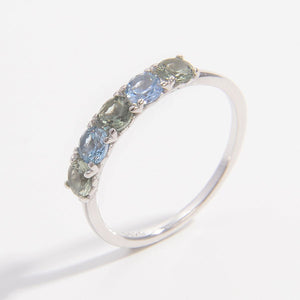 925 Sterling Silver Rhinestone Ring