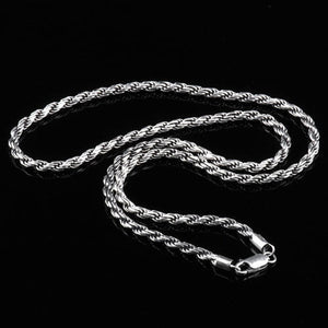 23.6" Snake Chain 925 Sterling Silver Necklace