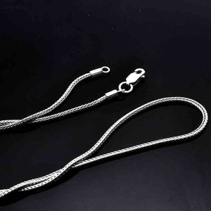 19.7" Snake Chain 925 Sterling Silver Necklace