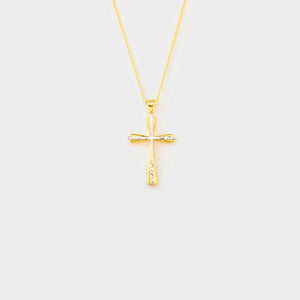 925 Sterling Silver Cross Pendant Necklace