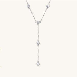 1.1 Carat Moissanite 925 Sterling Silver Necklace